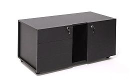 UNIO Приставка подкатная 103 201 black ЧЕРНЫЙ 109x55xh57см "ANCONA"  ТК-002907034444 черный - Фото предпросмотра
