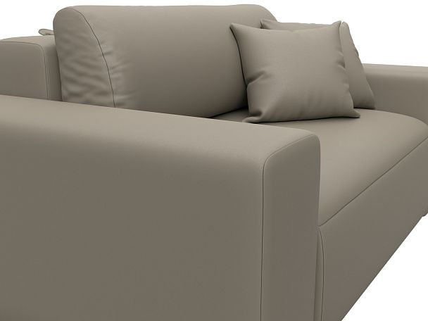 Кресло Лига-036 НПБ Экокожа бежевый - Вид 4