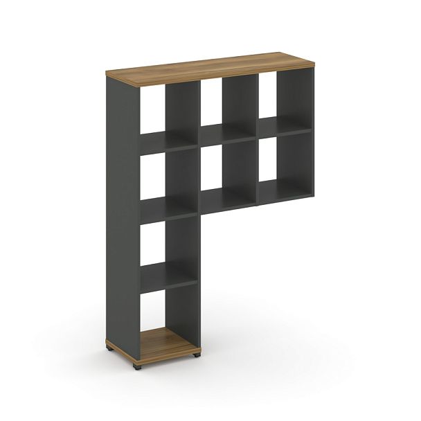 Concept Надставка высокая CN.NV-001 Сандал Янтарный/Антрацит/Металл Антрацит 1099*350*1486 - Вид 1