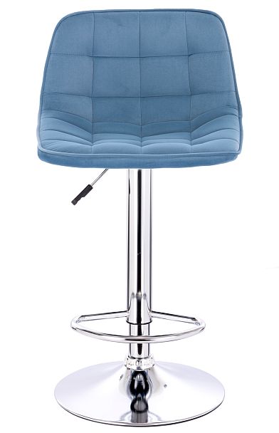 Стул барный Everprof Cooper Ткань Голубой - Вид 2