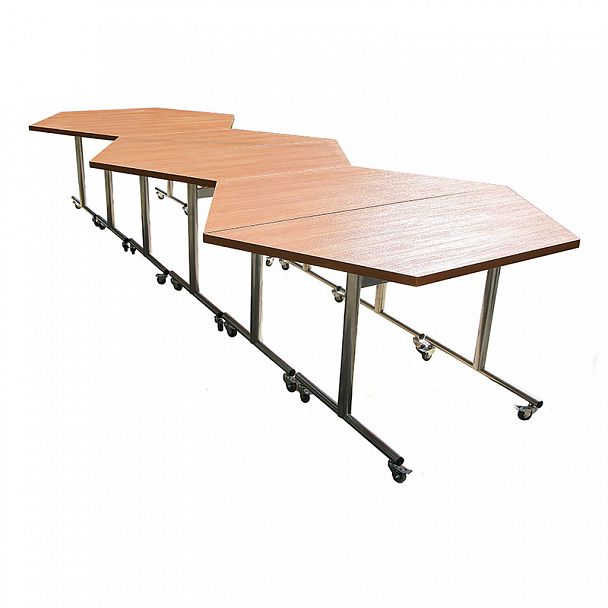 Стол складной "Флип-топ" трапеция 1500x600 - Вид 4