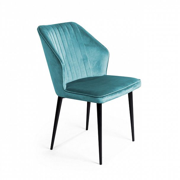 Стул Berg, бархат голубой 88 - Вид 2
