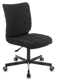 Кресло Бюрократ СН-330М черный экомех крестов. металл черный - Фото предпросмотра