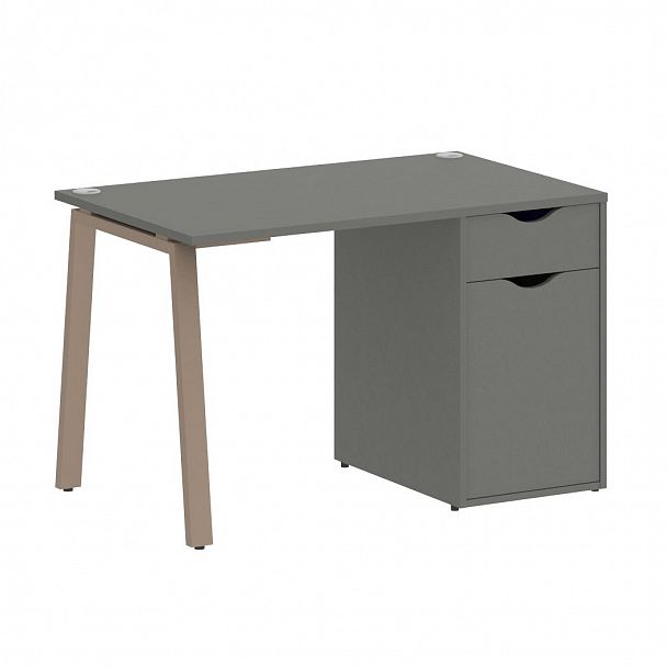 Стол "Home office" VR.SP-3-118.1.A металлик - Вид 3