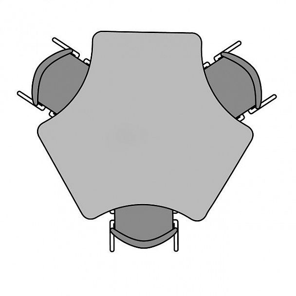 Стол "Кросс" - Вид 4