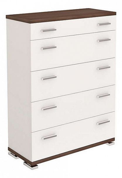 Комод Домино Лайт КМ-2 Белый/Шамони - Вид 1