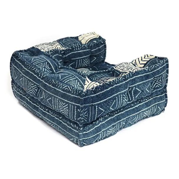 Модуль мягкий кресельный Secret de Maison Баско/Basco (мод. MA-112), cotton Kilim, синий - Вид 2