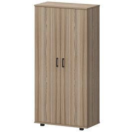 Шкаф для одежды НТ-590Ш.Ч Дуб сафари 896x442x2051 Аргентум - Фото предпросмотра