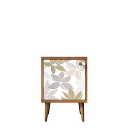 Тумбочка Berber с дверкой 27 принт арт BB21/Print_27, разноцветная - Фото предпросмотра