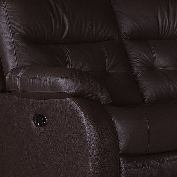 Угловой диван "Рей" кожа - Вид 6