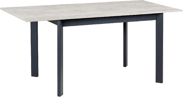 Стол деревянный кухонный раскладной Стил 110(150)*70 Бетон/Серый - Вид 6