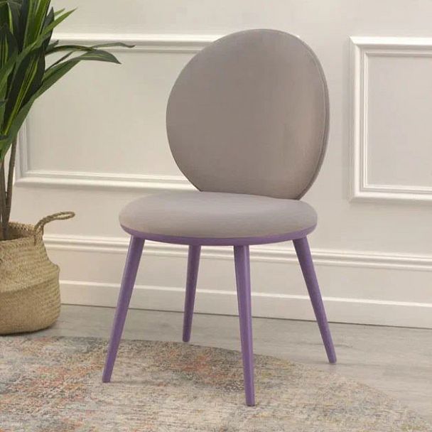 Стул Ronda, серый велюр, ножки бук - Вид 9