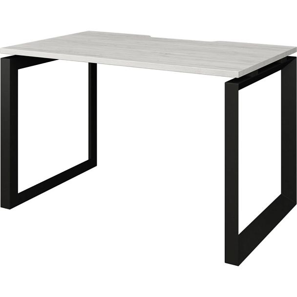 Стол на металлокаркасе НТМП.О-120 Сосна винтер/Антрацит 1200x730x750 Аргентум-МП - Вид 1