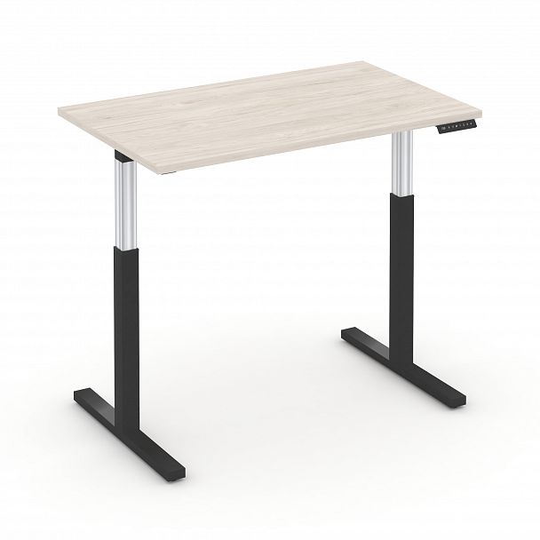 Стол электроподъемный "MOVE UP" MV.SE-2.7 Черный металл / Денвер Светлый - Вид 2