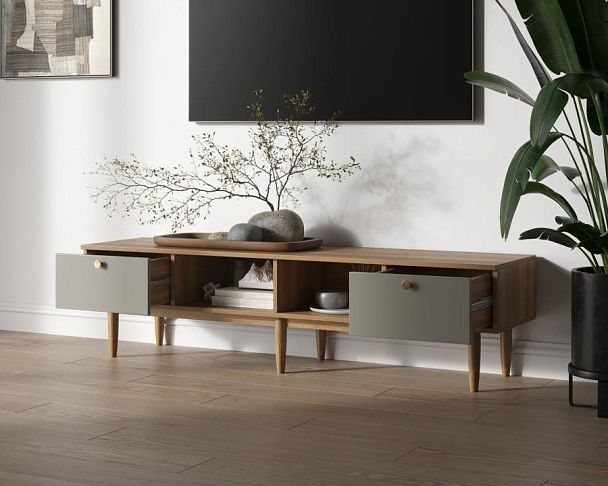 Комод под TV с двумя ящиками Arka AR08-F2 - Вид 2