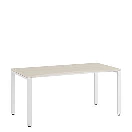 Стол линза Tess 160x80x75 дуб шамони светлый - Фото предпросмотра