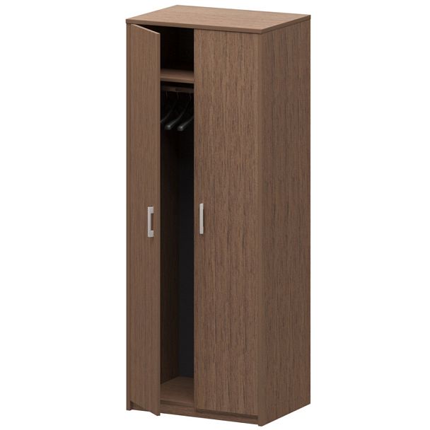 Шкаф для одежды А-307 Орех гварнери 770x580x2000 Арго - Вид 1