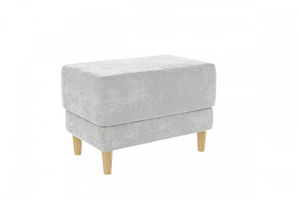 Пуф Рондо 2 PM-005.2.2173 галька (велюр) - Вид 1