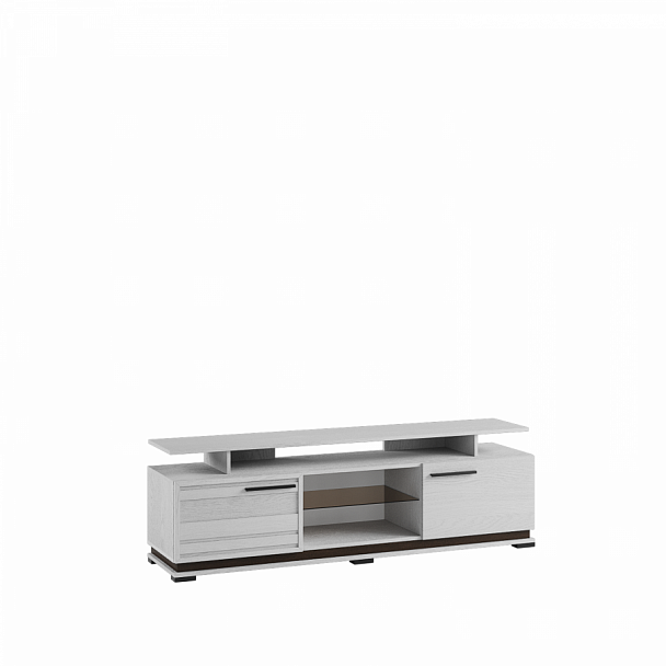 Гостиная Модена тумба ТВ МТ-2 ясень анкор светлый/венге - Вид 1