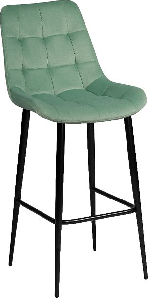 Комплект барных стульев Эйден, Confetti aquamarine/черный, 4 шт. - Вид 3