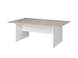 TANDEM RTD006-200-MA Конференц-стол прямоугольный ун-й 2000х1200х750 Дуб Маувелла/Белый - Фото предпросмотра