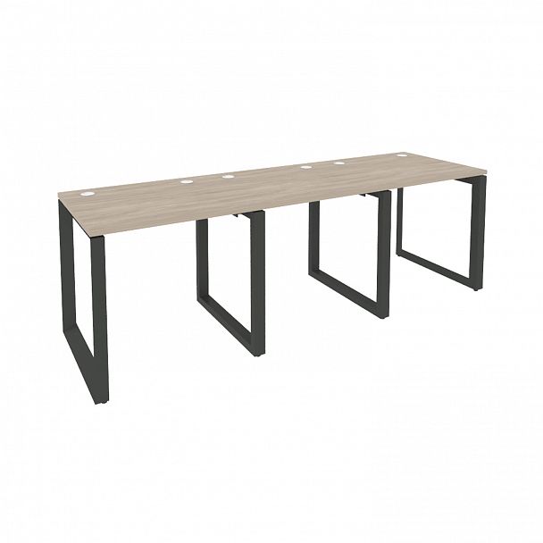 Рабочая станция "Onix" O.MO-RS-3.0.7 дуб аттик/антрацит - Вид 1