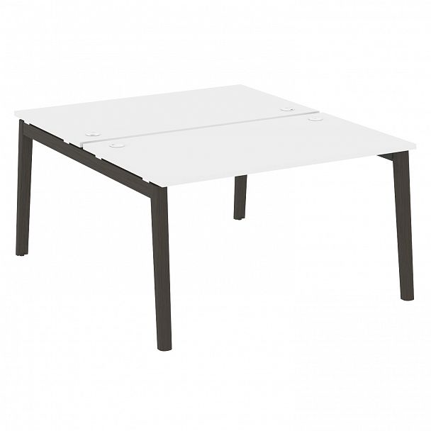 Рабочая станция "Onix wood" OW.D.RS-2.3.8 белый/дуб темный - Вид 1