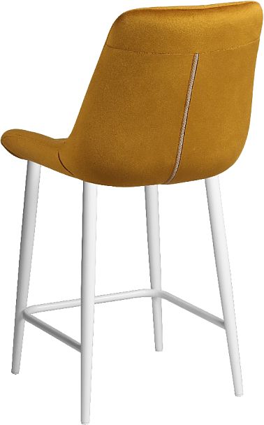 Комплект полубарных поворотных стульев Эйден, Confetti chai tea/белый, 3 шт. - Вид 6