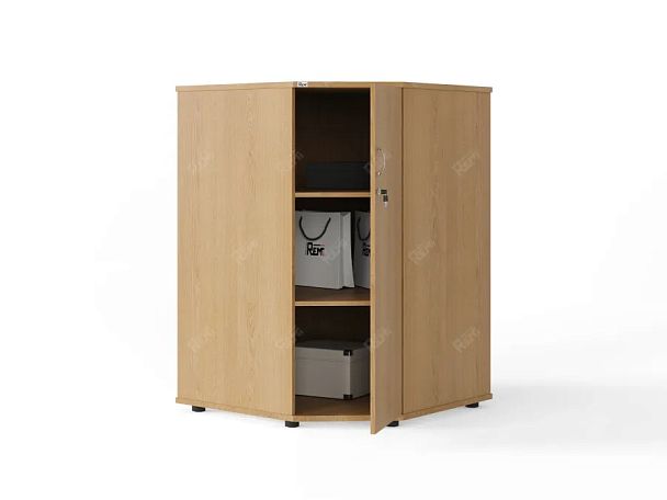 ЛАЙТ / LIGHT RLG053-8x8 Угловой шкаф 80x80x113 Бук - Вид 2