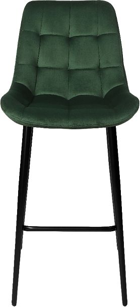 Комплект барных стульев Эйден, Confetti deep forest/черный, 2 шт. - Вид 2