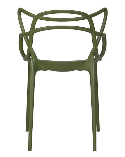 Набор 4 шт Стул обеденный DOBRIN MASTERS (зеленый хаки (G-17)) - Вид 6