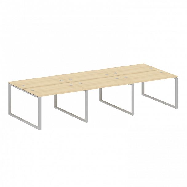 Рабочая станция "Metal System" БО.СМ-6.2 акация/серый - Вид 1