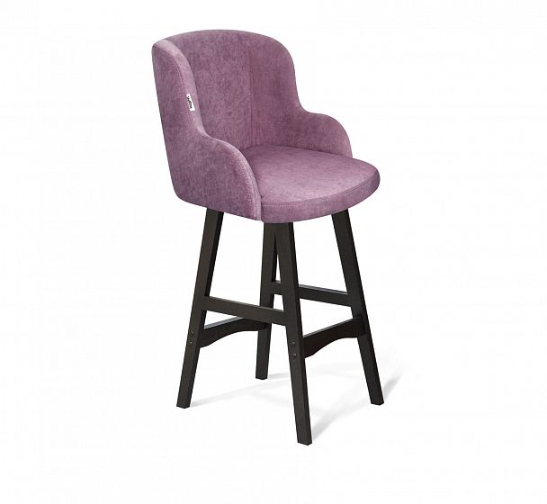 Стул полубарный Sheffilton SHT-ST39/S65-1 пыльная роза/венге - Вид 2