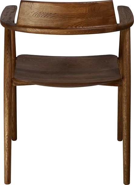 Кресло деревянное из массива дуба Сэн Дуб темный - Вид 5