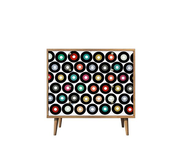 Комод Berber пять ящиков 37 принт арт BB36/Print_37 - Вид 1