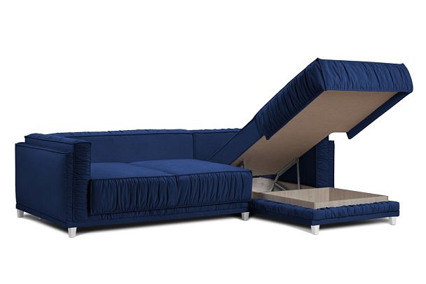 Диван угловой «Бали», сиинй - Вид 4