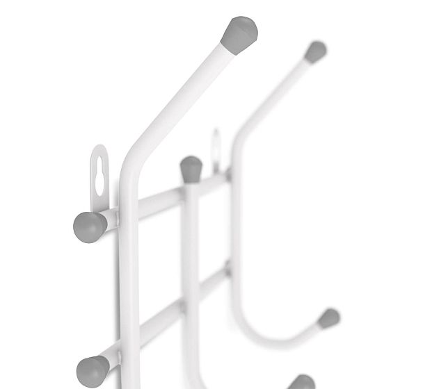 Вешалка Sheffilton Стандарт 2/3 белый/серый - Вид 3