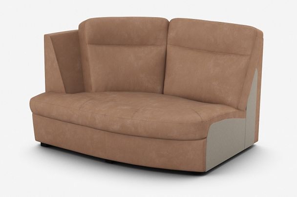 "Эльба" угол терминальный круглый левый - Вид 1