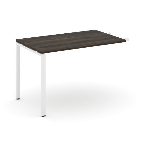 Concept Брифинг-приставка CN.BR-002 Дуб Мали/Металл Белый 1180*720*750 - Вид 1