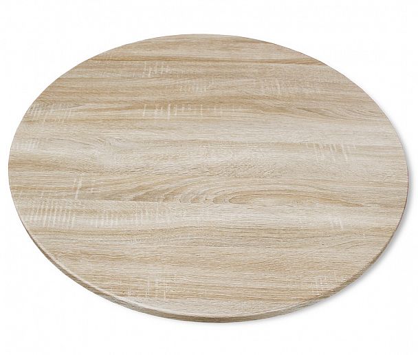 Стол Sheffilton SHT-TU43/TT 80 МДФ черный муар/дуб сонома светлый - Вид 4