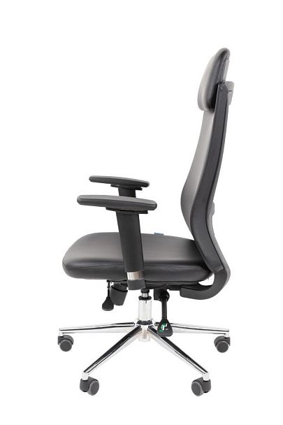 Офисное кресло Chairman 500LUX Россия экокожа черный - Вид 10