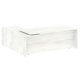 Yalta Стол руководителя LT.C-22 (R) Снежная патина 2200*2000*750 - Фото предпросмотра