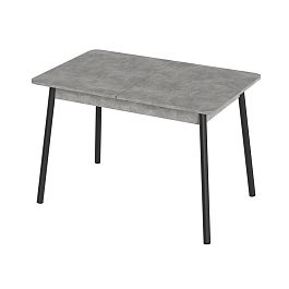 Стол Лион 2 ЛДСП (Подстолье косое черное) НЕ ВЫБИРАТЬ Ателье светлый - Фото предпросмотра