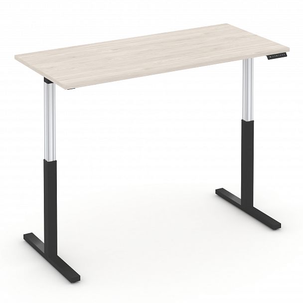 Стол электроподъемный "MOVE UP" MV.SE-4.7 Черный металл / Денвер Светлый - Вид 3