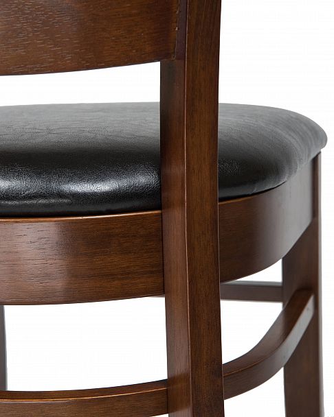 Стул обеденный DOBRIN JERRY (шоколад, чёрный) - Вид 6