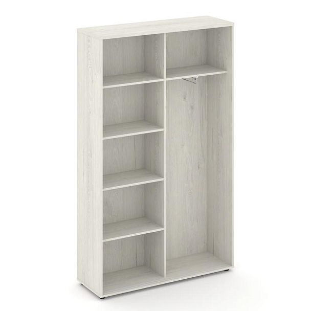 Стайл Проджект Шкаф-купе комбинир. SN.SHK-002 Дуб Наварра/Черный Ручки 1200*400*1982 - Вид 2