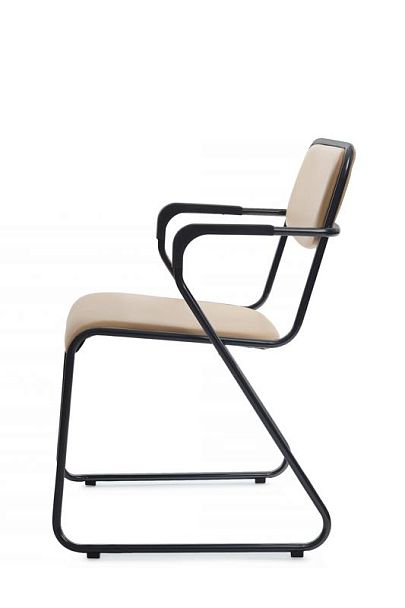 Кресло Nix Plus RCH OMKL-04B Бежевый/Металл Черный - Вид 6