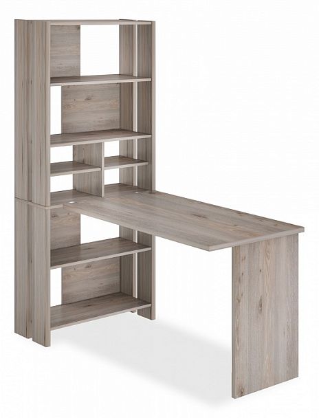 Стол компьютерный Домино Лайт СТЛ-ОВХ+С120Прям без тумбы Нельсон - Вид 1