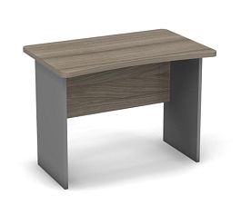 Стол прямой 1000 Берлин Дрифтвуд/Серый СП 100.65 - Фото предпросмотра
