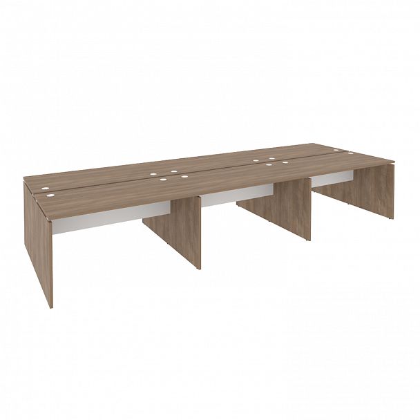 Рабочая станция "Onix" O.D.RS-6.3.7 дуб аризона/белый - Вид 1